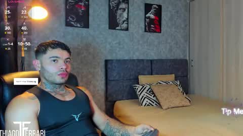 Snapshot of thiagoferrari1 chatting on July 25, 2026, 3:15 am thiago online show from July 25, 2026, 3:15 am
