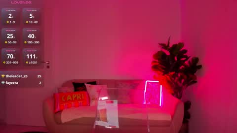 tiabelle online show from October 31, 2025, 5:25 pm