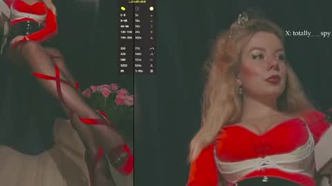 Snapshot of totally_spy chatting on April 30, 2026, 3:29 pm Madam Viktoria Vacation in Portugal 2811 - 0412 online show from April 30, 2026, 3:29 pm
