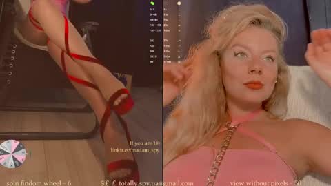 Snapshot of totally_spy chatting on May 11, 2026, 1:06 pm Madam Viktoria Vacation in Portugal 2811 - 0412 online show from May 11, 2026, 1:06 pm