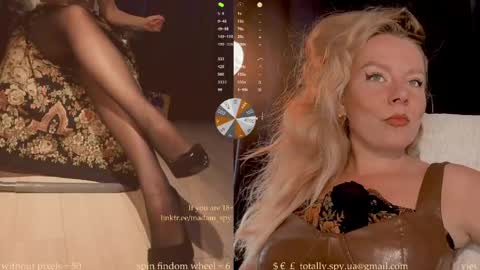 Snapshot of totally_spy chatting on May 12, 2026, 6:54 am Madam Viktoria Vacation in Portugal 2811 - 0412 online show from May 12, 2026, 6:54 am