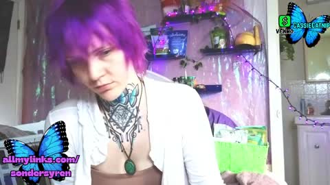 Snapshot of tricky_nymph chatting on May 31, 2026, 11:28 pm Cassie online show from May 31, 2026, 11:28 pm
