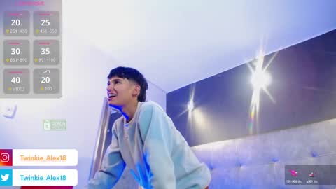 Snapshot of twinkie_alex18 chatting on February 17, 2025, 9:30 pm T W I N K I E A L E X online show from February 17, 2025, 9:30 pm