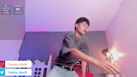 Snapshot of twinkie_alex18 chatting on February 24, 2025, 9:20 pm T W I N K I E A L E X online show from February 24, 2025, 9:20 pm