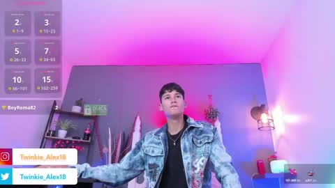 Snapshot of twinkie_alex18 chatting on February 27, 2025, 9:14 pm T W I N K I E A L E X online show from February 27, 2025, 9:14 pm