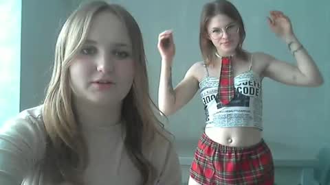 Snapshot of two_angels_ chatting on April 7, 2026, 11:10 am Lina and Katia online show from April 7, 2026, 11:10 am