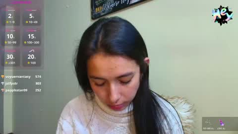 Snapshot of vallery_evanss chatting on May 7, 2026, 3:01 am Taty independent account online show from May 7, 2026, 3:01 am