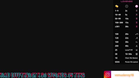 Venus online show from January 9, 2025, 11:56 pm