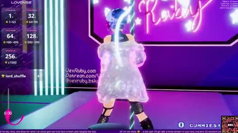 Vex Ruby online show from November 16, 2025, 1:11 am