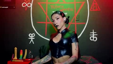 Victoria Vampire online show from September 19, 2025, 3:30 am