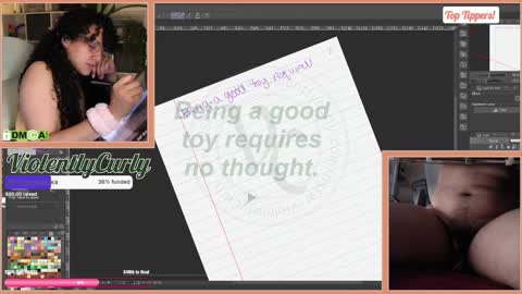 Curly the Coin Operated Toy online show from March 8, 2026, 2:04 am