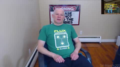 Chris online show from March 14, 2026, 4:45 pm