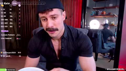 William Miguel online show from March 10, 2026, 7:30 pm