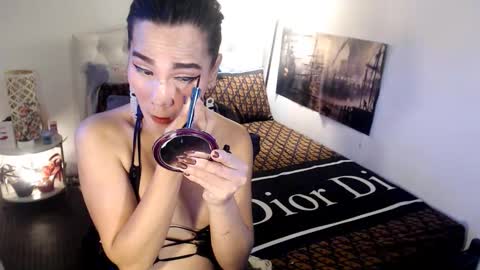 Snapshot of xqueenyasiandomcumx chatting on March 6, 2026, 11:01 pm address me as QUEEN NINA A Little Bit of ANGELIC FACE with a Wild Demonic Side online show from March 6, 2026, 11:01 pm