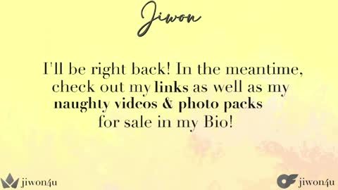 Snapshot of yourlovelykgirlfriend chatting on June 2, 2026, 6:32 pm J i w o n online show from June 2, 2026, 6:32 pm