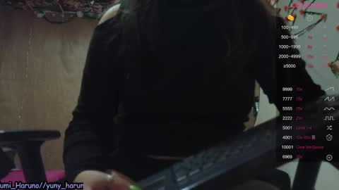 Haruno online show from January 3, 2025, 4:37 pm