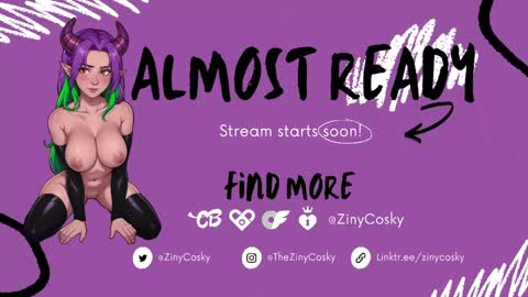 Ziny Cosky online show from May 3, 2026, 3:23 am