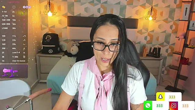 LIA ROUX1 online show from February 5, 2025, 2:51 am