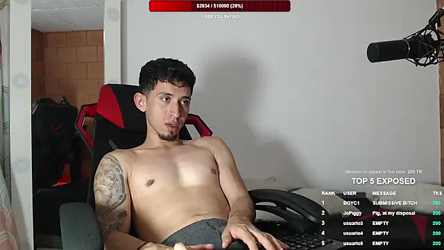 stevenSEX123 online show from March 25, 2026, 3:56 am