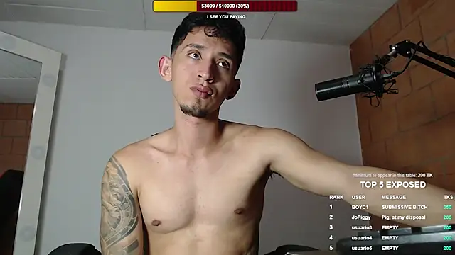 stevenSEX123 online show from April 1, 2026, 3:18 am