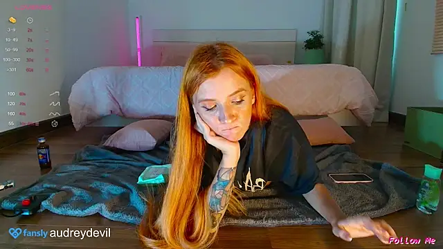 AudreyDevil online show from September 26, 2025, 11:03 am