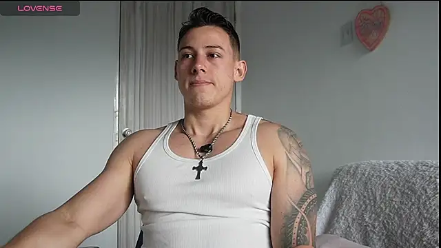 Muscle King Cum online show from July 4, 2026, 1:50 pm