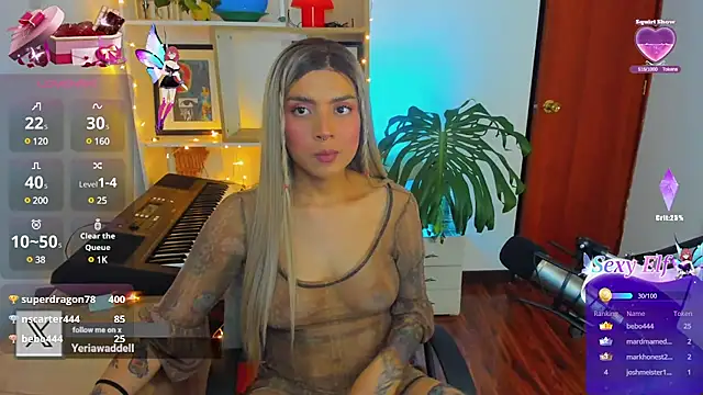 Yeriawaddell  online show from December 27, 2024, 1:22 am