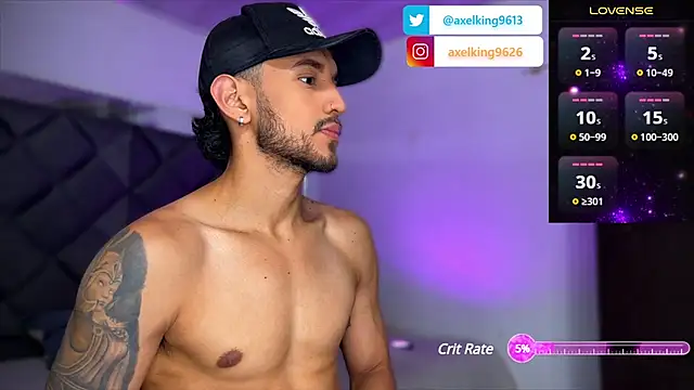 AxelKing1326 online show from February 8, 2025, 10:40 pm