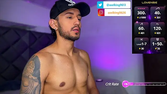 AxelKing1326 online show from March 14, 2025, 10:16 pm