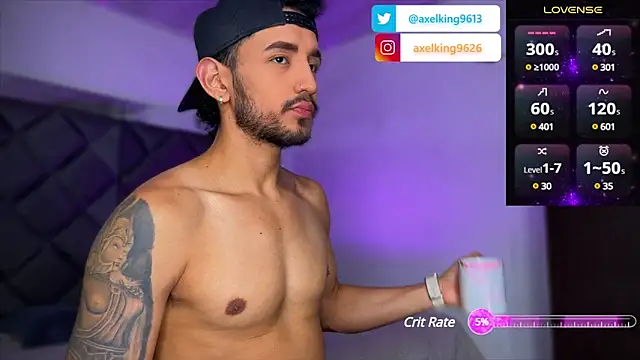 AxelKing1326 online show from March 19, 2025, 10:09 pm