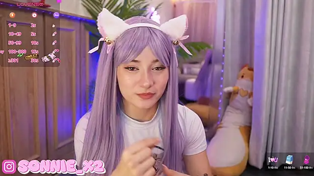 Snapshot of Sonnie_ chatting on March 20, 2025, 11:38 am Sonnie online show from March 20, 2025, 11:38 am