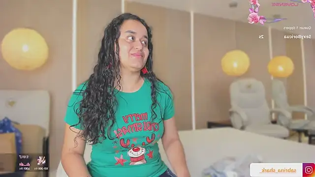 sabrina shark  online show from October 1, 2025, 2:06 am