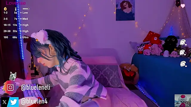 bluelen online show from February 21, 2025, 3:10 pm