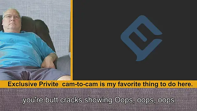 ButtCrackShowing-OOPS online show from May 31, 2026, 7:59 pm