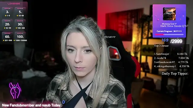 Lisaonthemoon online show from February 2, 2025, 6:20 pm