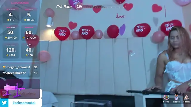 Snapshot of _karime_ chatting on February 14, 2025, 8:26 pm karime online show from February 14, 2025, 8:26 pm
