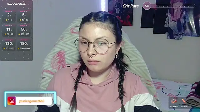 Snapshot of jessica_gomez chatting on December 2, 2024, 10:45 pm jessica gomez online show from December 2, 2024, 10:45 pm