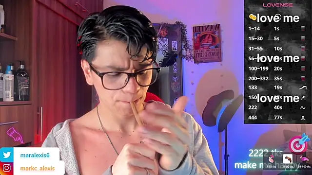 marckalexis online show from May 31, 2026, 2:13 pm