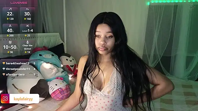 Snapshot of lovekaylaa chatting on December 29, 2024, 12:12 pm lovekaylaa online show from December 29, 2024, 12:12 pm