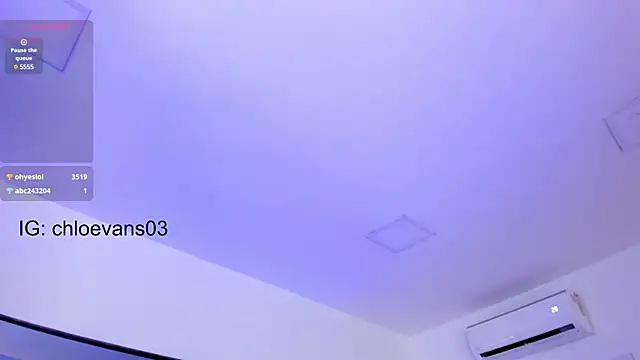 Chloe evans   online show from March 7, 2025, 2:45 pm