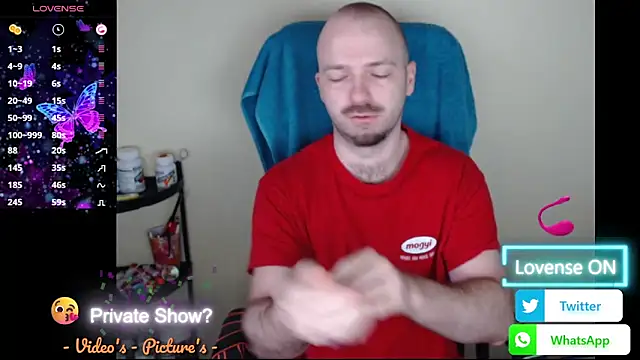 RealManHaveHairy online show from February 22, 2026, 6:24 am