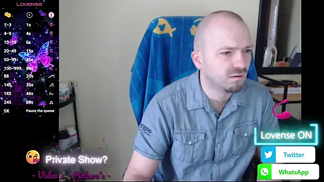 RealManHaveHairy online show from April 9, 2026, 5:29 am