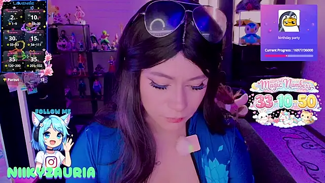  niiky online show from April 13, 2026, 6:57 pm