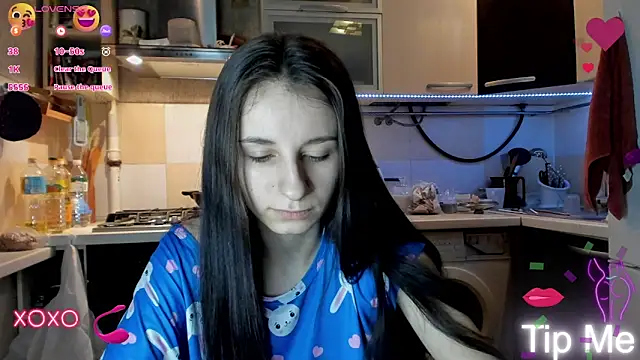 Snapshot of _Nika_Kik chatting on March 1, 2025, 10:10 pm Nika Kik online show from March 1, 2025, 10:10 pm