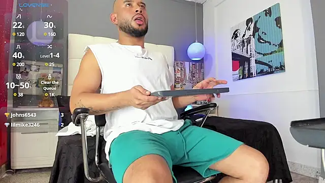 THIAGOXBIG online show from March 9, 2025, 8:40 am