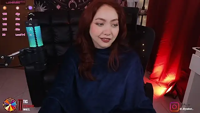 LilyVelvett online show from January 11, 2025, 4:16 am