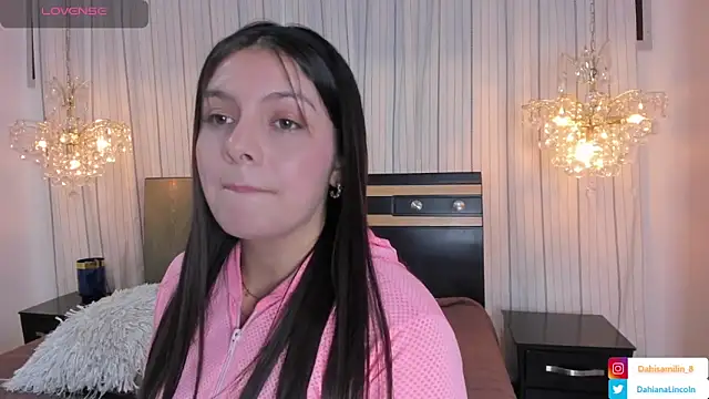 DahianaLincoln online show from January 22, 2025, 1:53 am