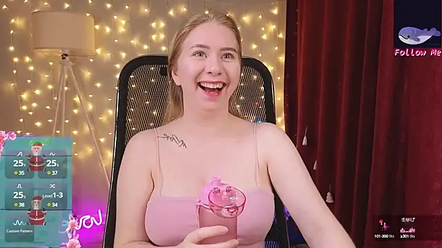 D0nna  online show from January 4, 2025, 1:10 am