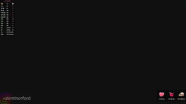 Snapshot of Valentinoford chatting on May 25, 2026, 9:43 pm Valentinoford online show from May 25, 2026, 9:43 pm