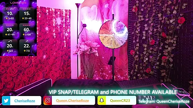 cheriserozequeen online show from March 4, 2025, 8:27 pm